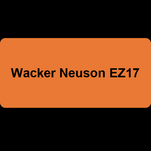 Wacker Neuson EZ17